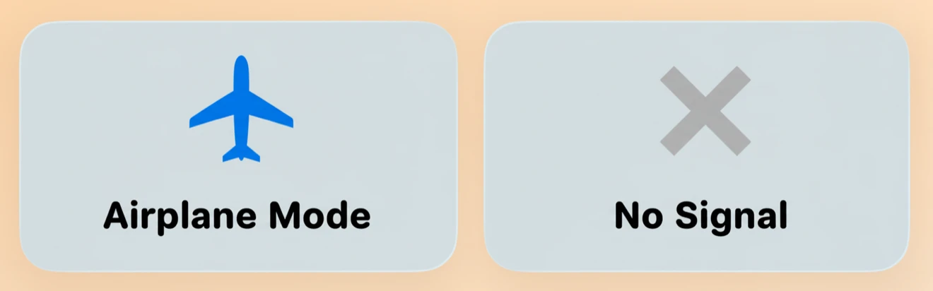 Works offline with airplane mode